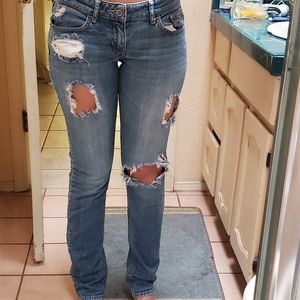 Ripped hollister jeans